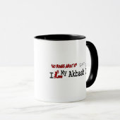 Akbash Dog (I Liebe) Tasse (VorderseiteRechts)