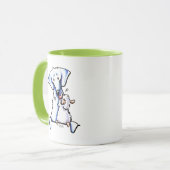 Akbash Hund Mama Tasse (Vorderseite Links)