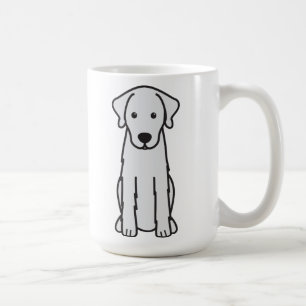 Akbash HundeCartoon Kaffeetasse