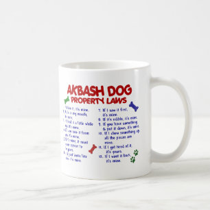 AKBASH HUNDeigentums-Gesetze 2 Kaffeetasse