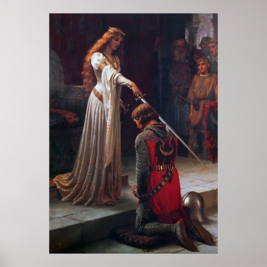 Akcolade - Edmund Blair Leighton Poster (Vorne)