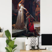 Akcolade - Edmund Blair Leighton Poster (Heimbüro)