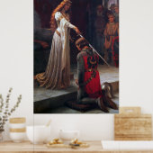 Akcolade - Edmund Blair Leighton Poster (Küche)