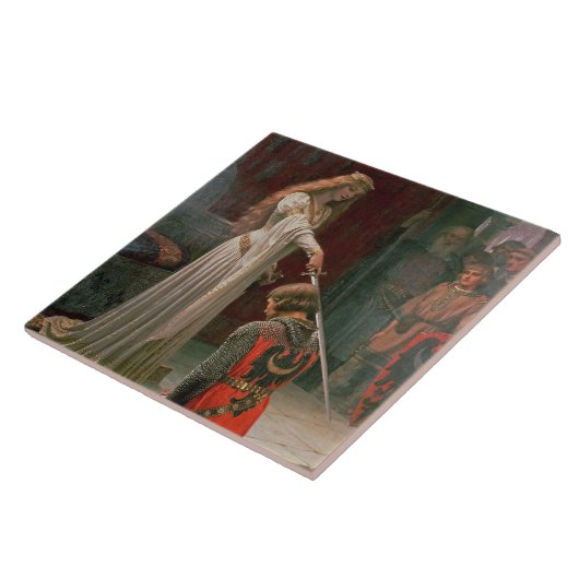 Akcolade (von Edmond Blair Leighton) Fliese (Seite)