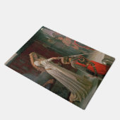 Akcolade (von Edmond Blair Leighton) Fußmatte (Schrägansicht)