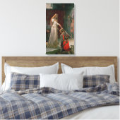 Akcolade (von Edmond Blair Leighton) Leinwanddruck (Insitu (Schlafzimmer))