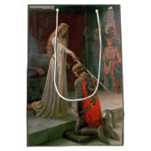 Akcolade (von Edmond Blair Leighton) Mittlere Geschenktüte (Rückseite)