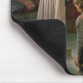 Akcolade (von Edmond Blair Leighton) Mousepad (Ecke)