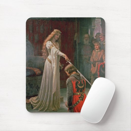 Akcolade (von Edmond Blair Leighton) Mousepad (Mit Mouse)