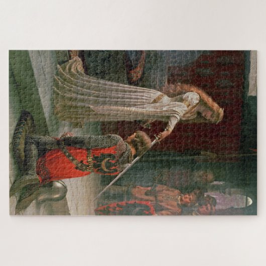 Akcolade (von Edmond Blair Leighton) Puzzle (Horizontal)