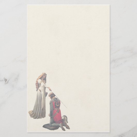 Akcolade von Edmund Blair Leighton Briefpapier (Vorderseite)