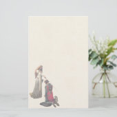 Akcolade von Edmund Blair Leighton Briefpapier (Stehend Vorderseite)