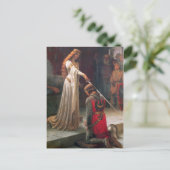 Akcolade von Edmund Blair Leighton Postkarte (Stehend Vorderseite)