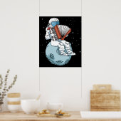 Akdion Gift Men Akkordion Music Gift Akkordion Poster (Küche)