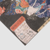 Ake Tamanosuke Sitzplatz bei Tsukioka Yoshitoshi Seidenpapier (Ausschnitt)