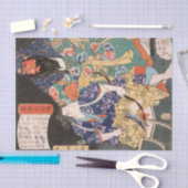 Ake Tamanosuke Sitzplatz bei Tsukioka Yoshitoshi Seidenpapier (Handwerk)