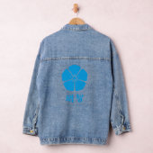 Akechi Clan kamon mit Clan-Namen Jeansjacke (Hangar)