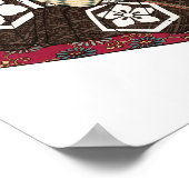 Akechi Mitsuhide Ukiyo-e Poster (Ecke)