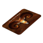 Akedah - Ram's Head Magnet (Linke Seite)