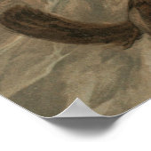 Akela der einsame Wolf von Maurice und Edward Detm Poster (Ecke)