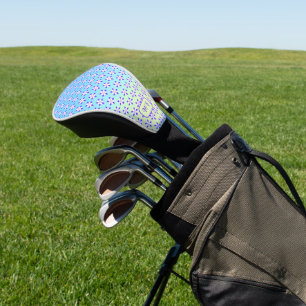 Akelei-Blumen Golf Headcover