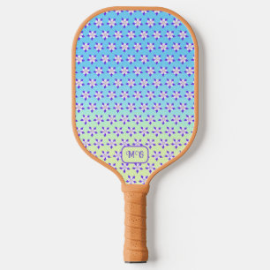 Akelei-Blumen Pickleball Schläger