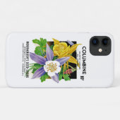 Akelei Case-Mate iPhone Hülle (Rückseite (Horizontal))