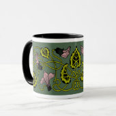 Akeleien Tasse (Vorderseite Links)