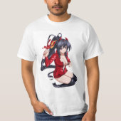 Akeno Himejima High School Dxd T-Shirt (Vorderseite)