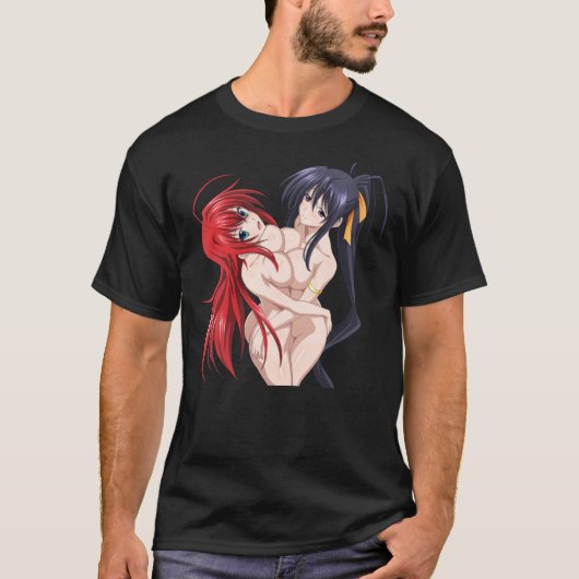 Akeno Himejima Rias Gremory High School Dxd. T-Shirt (Vorderseite)