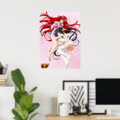 Akeno und Rias High School DxD Poster (Heimbüro)