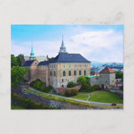 Akershus Castle in Olso, Norwegen Postkarte