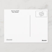 Akershus Castle in Olso, Norwegen Postkarte (Rückseite)