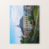 Akershus Castle in Olso, Norwegen Puzzle (Vertikal)