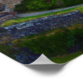 Akershus Festung in Oslo, Norwegen Poster (Ecke)