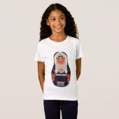 Akha of Thailand Matryoshka Girls' T-Shirt (Vorne ganz)