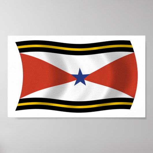 Akha People Flag Poster Print (Vorne)