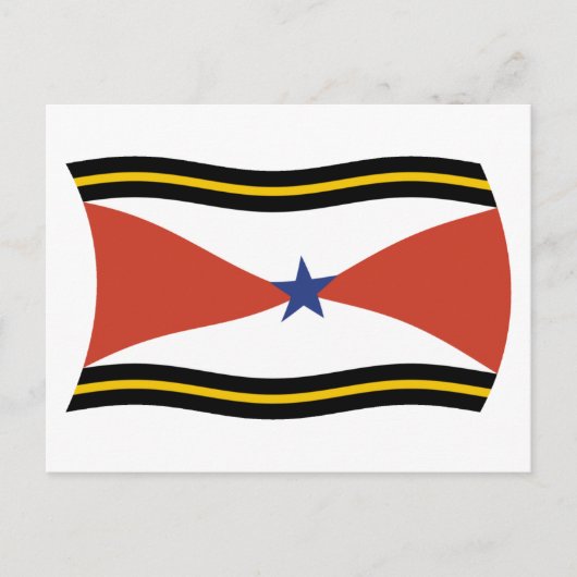Akha People Flag Postkarte (Vorderseite)