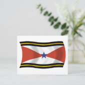 Akha People Flag Postkarte (Stehend Vorderseite)