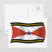 Akha People Flag Postkarte (Vorne/Hinten)