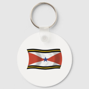 Akha People Flag Schlüsselanhänger