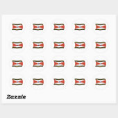 Akha People Flag Sticker (Blatt)