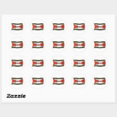 Akha People Flag Sticker (Blatt)
