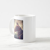 Akhal Teke Kaffeetasse (Vorderseite Links)