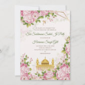 Akhand Path Digital oder Sukhmani Path-Einladung Einladung (Vorderseite)