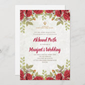 Akhand Path lädt & Sri Sukhmani Pfad Einladung (Vorne/Hinten)