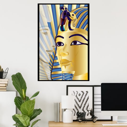 Akhenaten und Tutankhamun Poster (Heimbüro)
