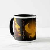 Akhenaton und Nefertiti Tasse (Vorderseite Links)