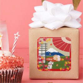 AKI - Chow Aufkleber - Größe auswählen