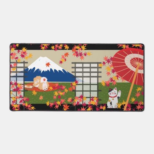 AKI CHOW Desk Mat Schreibtischunterlage (Vorderseite)